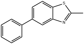2-甲基-5-苯基苯并噻唑, 71215-89-9, 结构式