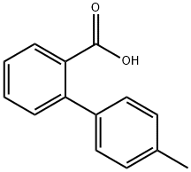 4'-Methylbiphenyl-2-carboxylic acid Structure