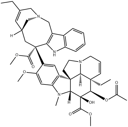 ビノレルビン 化学構造式