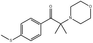 2-Methyl-4'-(methylthio)-2-morpholinopropiophenone Struktur