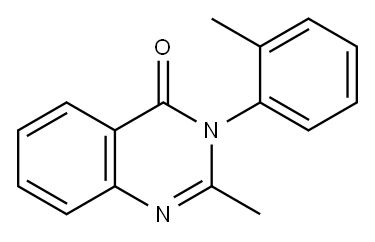 METHAQUALONE Structure