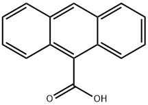 Anthracene-9-carboxylic acid Struktur