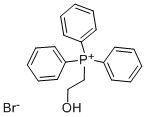 溴化(2-羟乙基)三苯基磷, 7237-34-5, 结构式