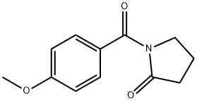 アニラセタム 化学構造式
