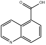 Quinoline-5-carboxylic acid Struktur