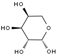 L-(+)-阿拉伯糖, 7296-56-2, 结构式