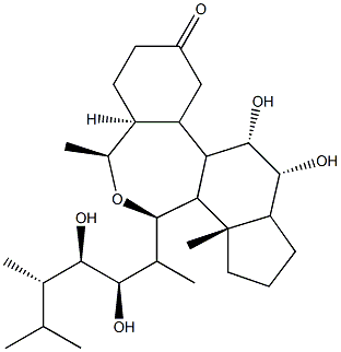 芸苔素内酯, 72962-43-7, 结构式