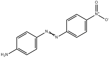 4'-ニトロ-4-アミノアゾベンゼン 化学構造式