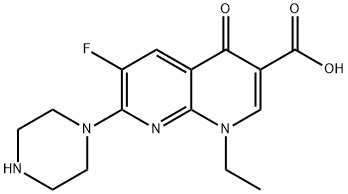 エノキサシン 化学構造式