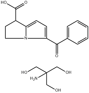 酮咯酸氨丁三醇, 74103-07-4, 结构式