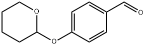 4-(TETRAHYDRO-PYRAN-2-YLOXY)-BENZALDEHYDE Struktur