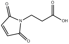 3-マレイミドプロピオン酸 化学構造式
