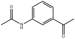 3'-アセトアミドアセトフェノン 化学構造式