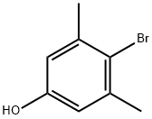 4-ブロモ-3,5-ジメチルフェノール 化学構造式