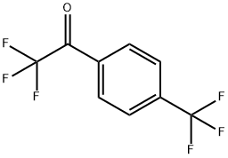 4-(TRIFLUOROMETHYL)-ALPHA,ALPHA,ALPHA-TRIFLUOROACETOPHENONE Struktur