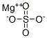 硫酸マグネシウム (無水) 化学構造式