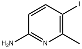 5-IODO-6-METHYL-PYRIDIN-2-YLAMINE Structure
