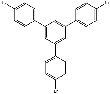 1,3,5-三(4-溴苯基)苯, 7511-49-1, 结构式