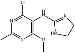 莫索尼啶, 75438-57-2, 结构式