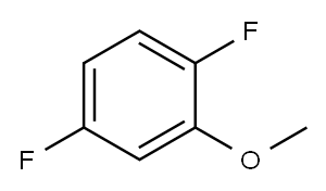 2,5-二氟苯甲醚, 75626-17-4, 结构式