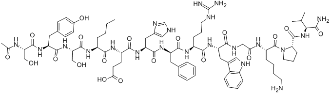 Melanotan-1  Structure