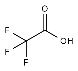 三氟乙酸, 76-05-1, 结构式