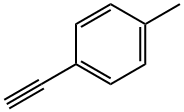 1-エチニル-4-メチルベンゼン 化学構造式