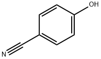 4-ヒドロキシベンゾニトリル 化学構造式