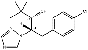 パクロブトラゾール 化学構造式
