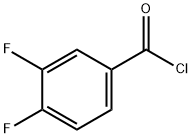 3,4-二氟苯甲酰氯, 76903-88-3, 结构式