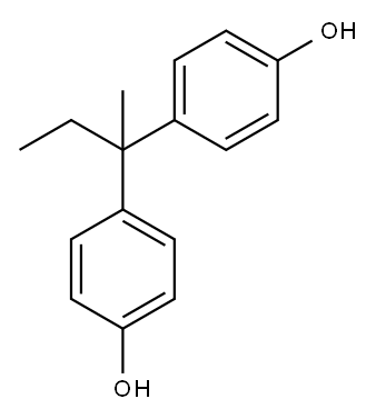 2,2-Bis(4-hydroxyphenyl)butane Structure