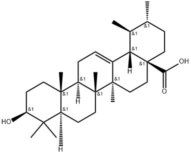 ウルソール酸 化学構造式