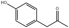 4-ヒドロキシフェニルアセトン 化学構造式