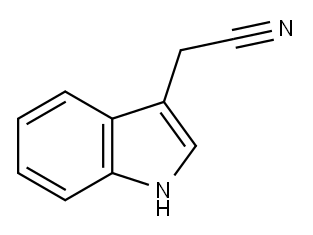 3-Indoleacetonitrile Structure
