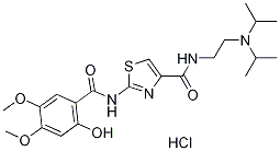盐酸阿考替胺三水合物, 773092-05-0, 结构式