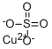 硫酸銅(II) 化学構造式