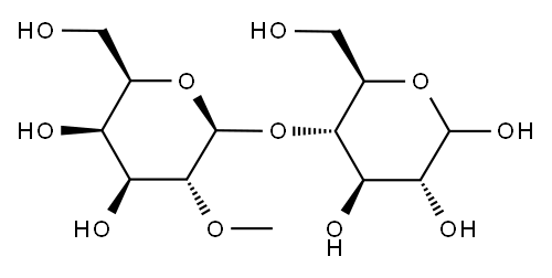 2'-O-METHYLLACTOSE Structure