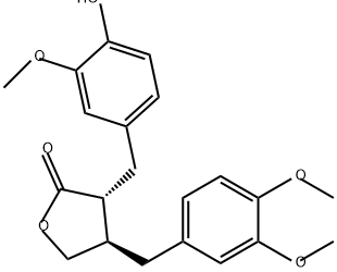 牛蒡子苷元, 7770-78-7, 结构式