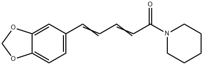 胡椒碱, 7780-20-3, 结构式