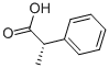 (S)-(+)-2-Phenylpropionic acid Struktur