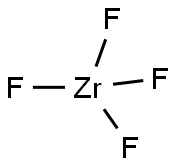 Zirconium fluoride Structure