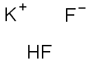 Potassium hydrogen fluoride Structure