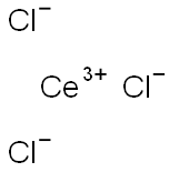 三氯化铈, 7790-86-5, 结构式