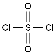 Sulfuryl chloride Structure
