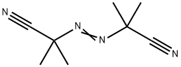 2,2'-アゾビス(イソブチロニトリル) 化学構造式