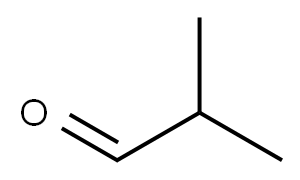 Isobutyraldehyde Structure