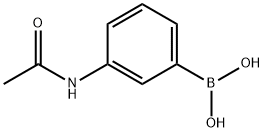 3-乙酰胺基苯硼酸, 78887-39-5, 结构式