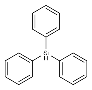 三苯基硅烷, 789-25-3, 结构式