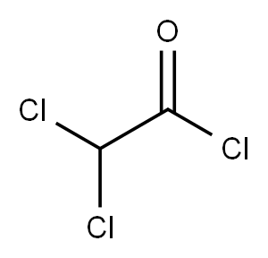 Dichloroacetyl chloride Structure