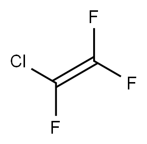 Chlorotrifluoroethylene Structure
